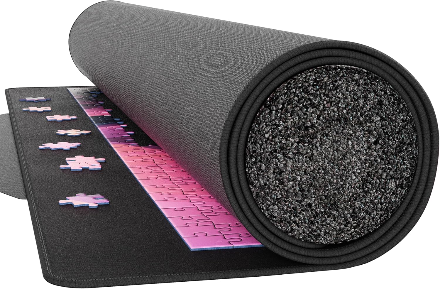 Puzzle mat + storage bag + 4 sorting trays + Free 500-piece puzzle
